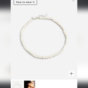 J. Crew Freshwater Pearl Necklace